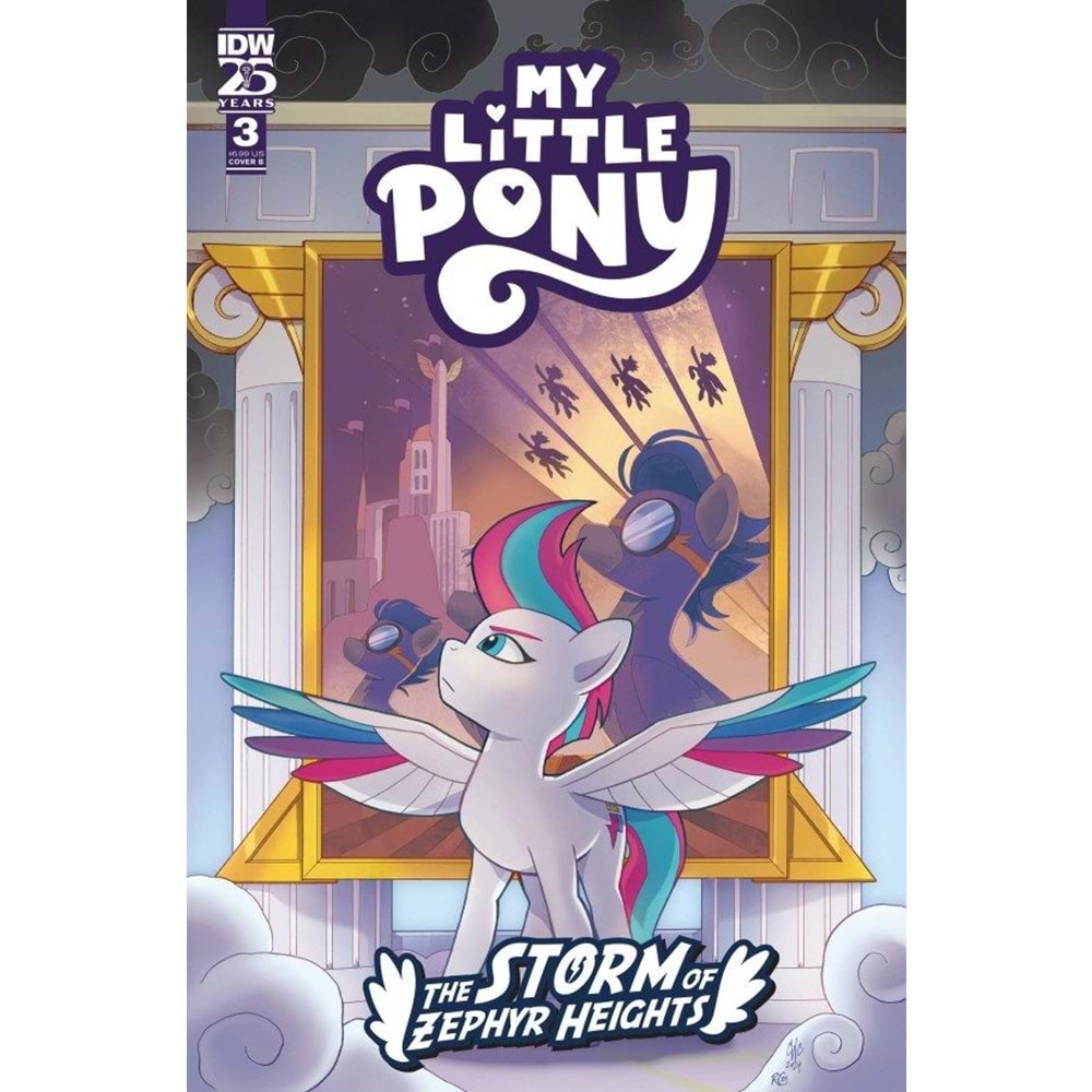 MY LITTLE PONY THE STORM OF ZEPHYR HEIGHTS # 3 COVER B CASEY COLLER
