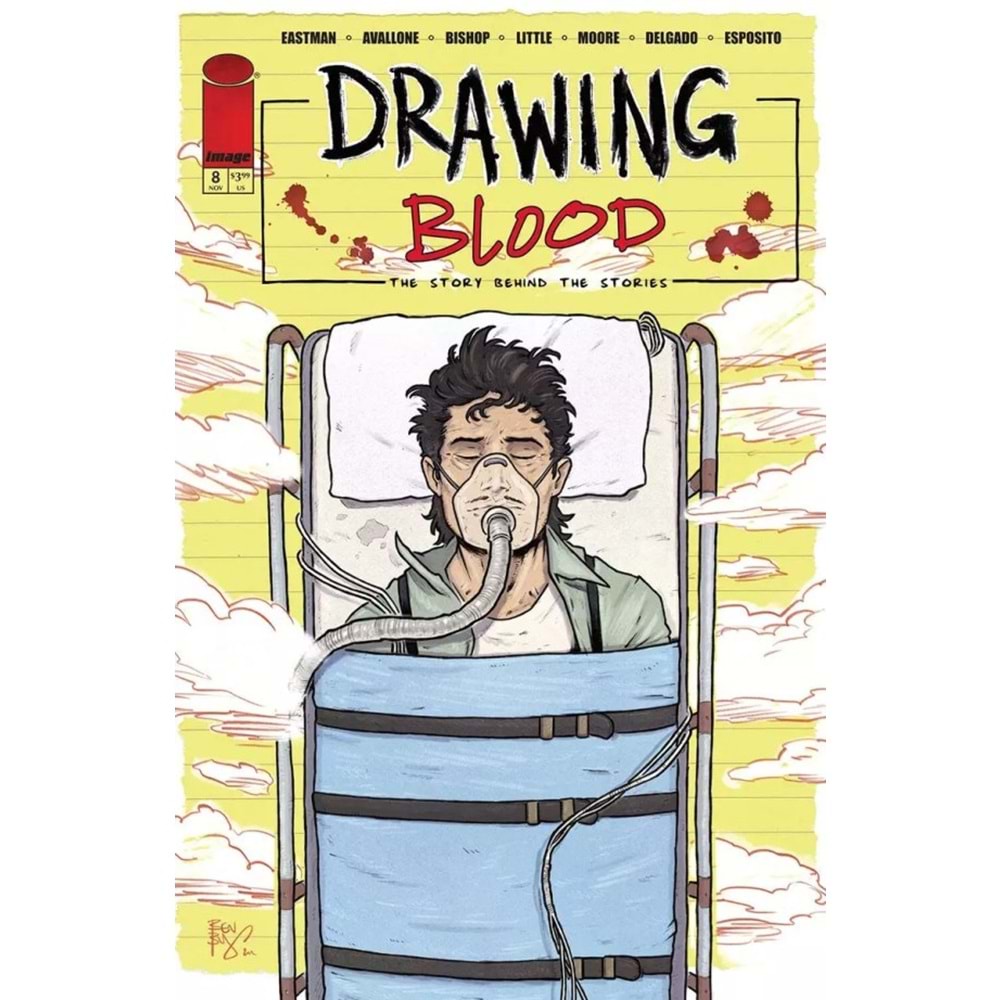 DRAWING BLOOD # 8 (OF 12) COVER B BEN BISHOP VARIANT