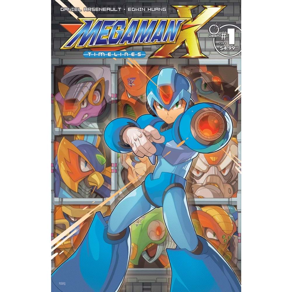 MEGAMAN X TIMELINES #1 COVER A EDWIN HUANG