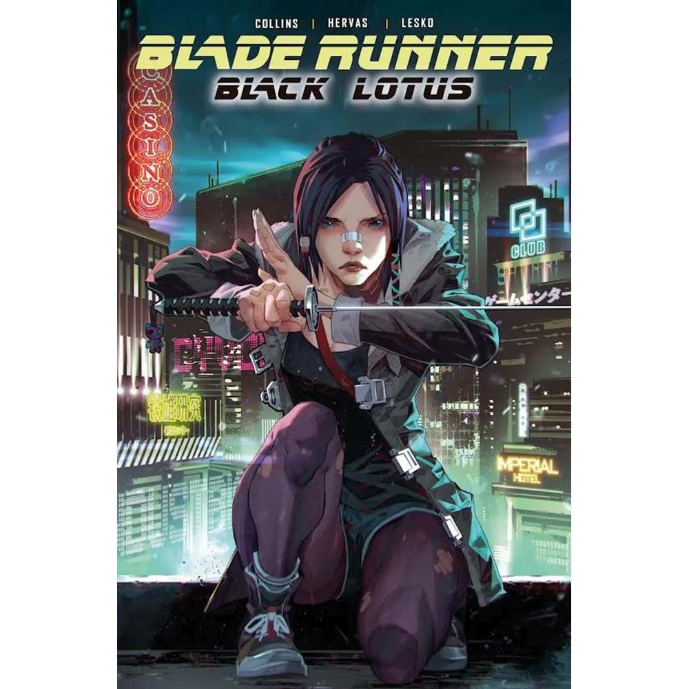 BLADE RUNNER BLACK LOTUS LAS VEGAS #1 (OF 4) COVER A KAEL NGU