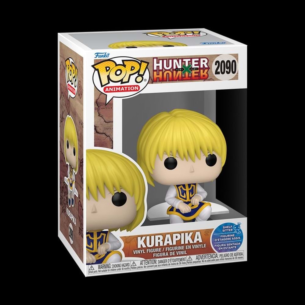 FUNKO POP ANIMATION HUNTER X HUNTER KURAPIKA SHELF SITTER 2090