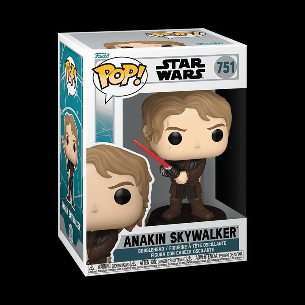 FUNKO POP STAR WARS ANAKIN SKYWALKER WITH LIGHTSABER 751