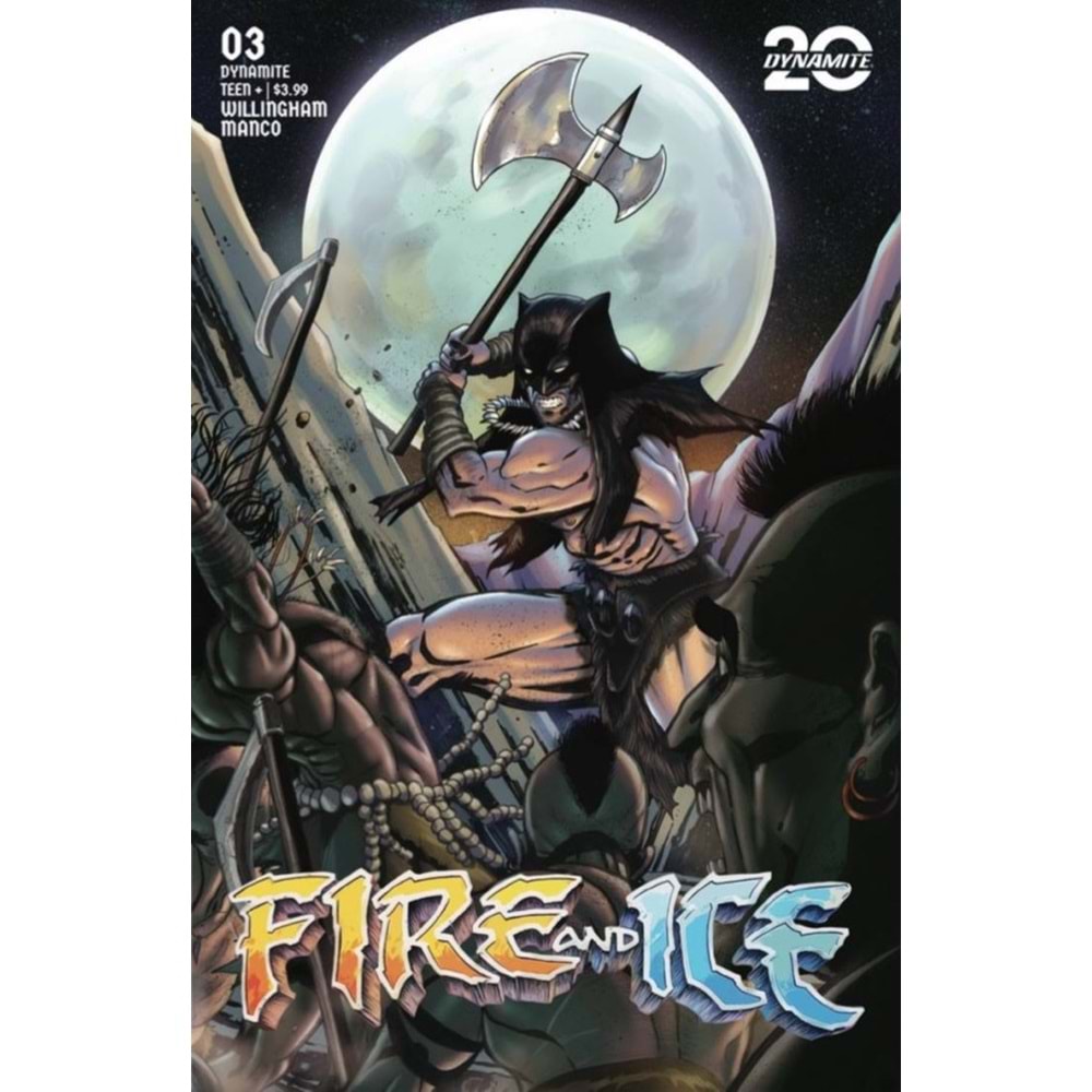 FIRE AND ICE # 3 COVER C SEDAT ÖZGEN