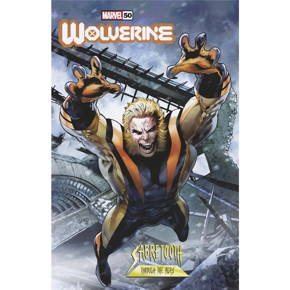 WOLVERINE (2020) # 50 GREG LAND SABRETOOTH VARIANT
