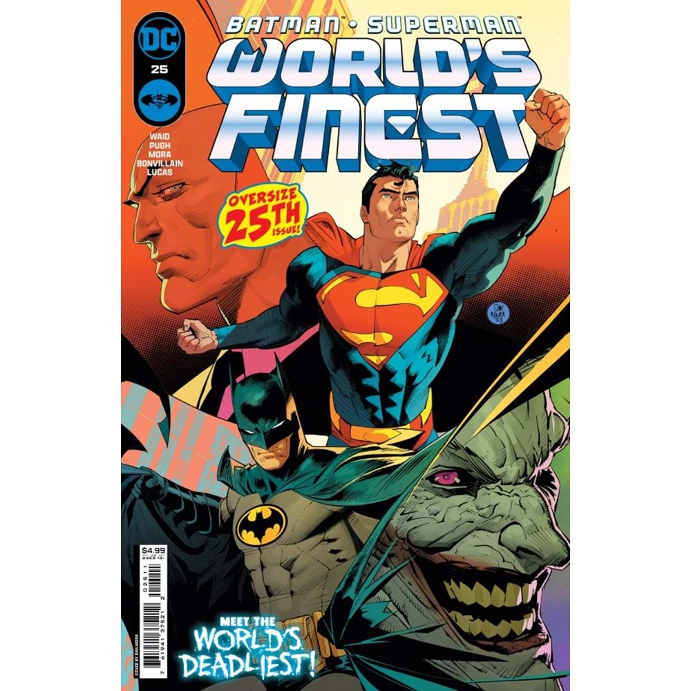 BATMAN SUPERMAN WORLDS FINEST (2022) # 25 COVER A DAN MORA