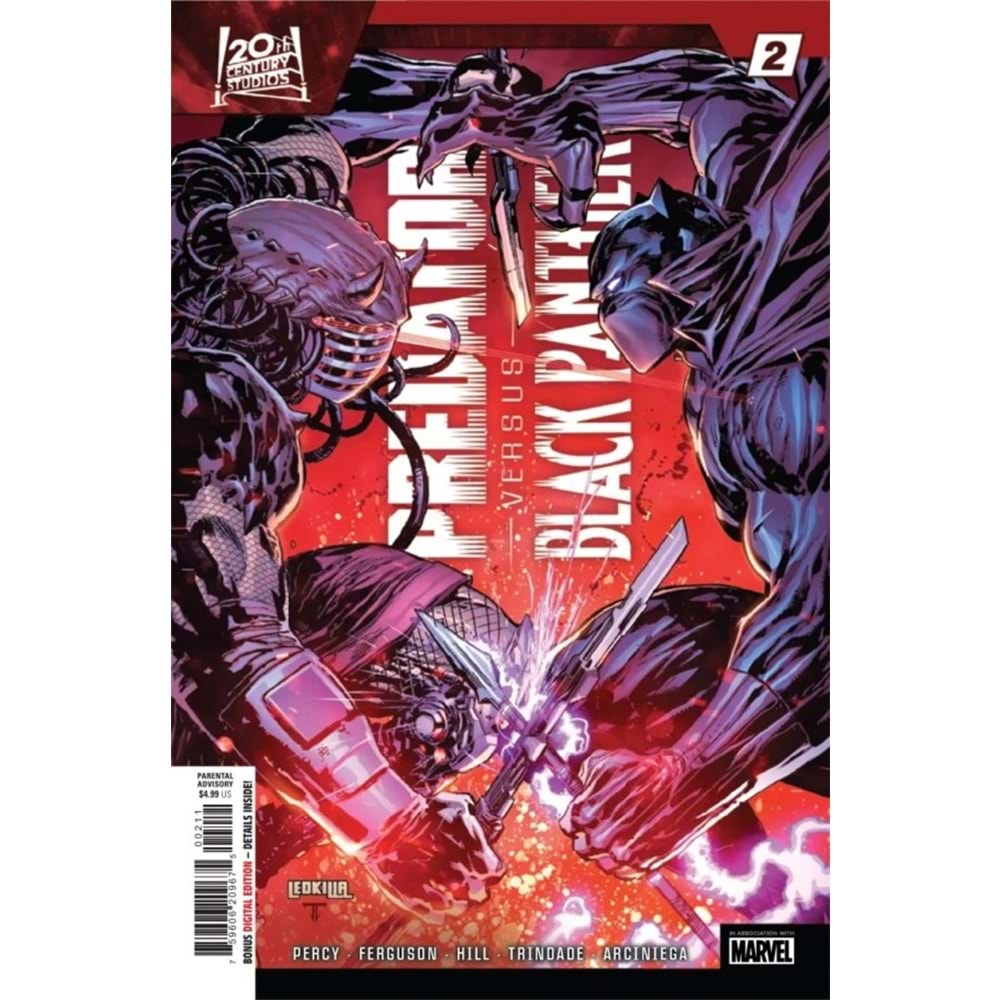 PREDATOR VS BLACK PANTHER #1-4 TAM SET