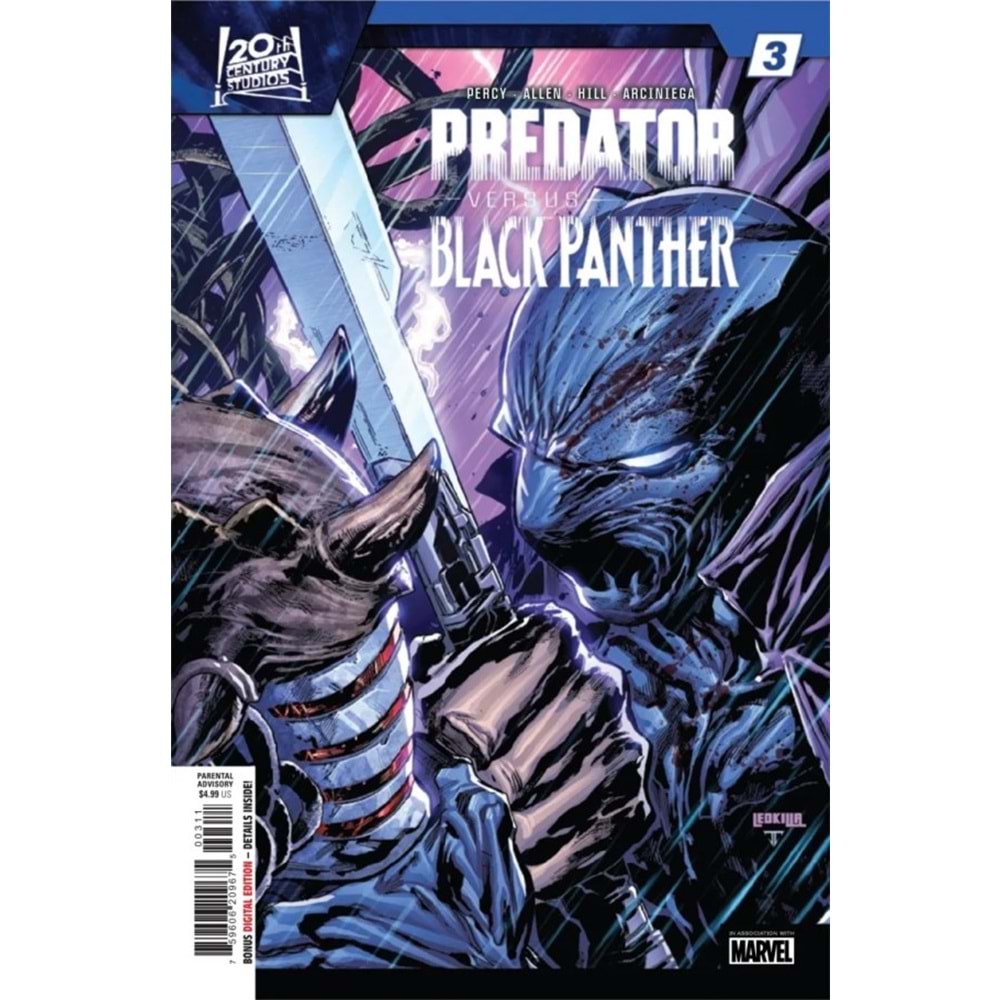 PREDATOR VS BLACK PANTHER #1-4 TAM SET