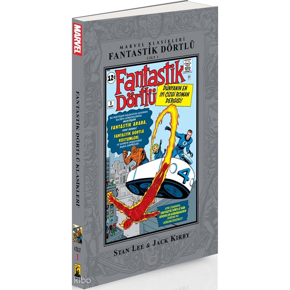 MARVEL KLASİKLERİ FANTASTİK DÖRTLÜ CİLT 1