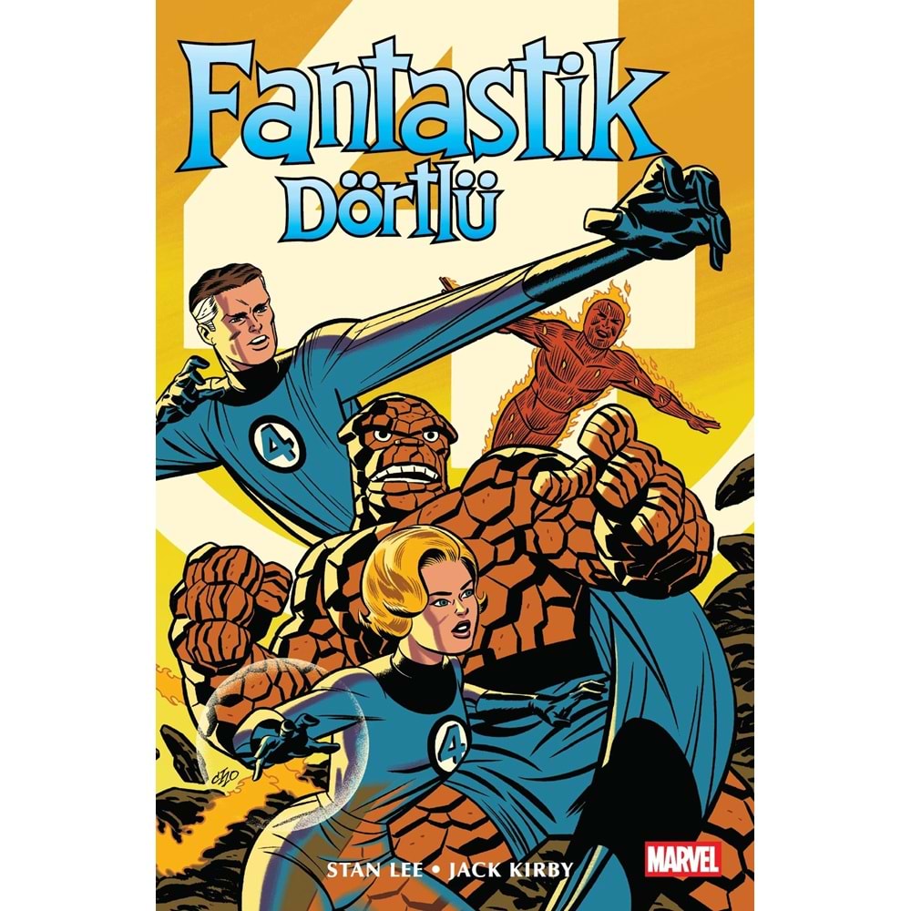MARVEL KLASİKLERİ FANTASTİK DÖRTLÜ CİLT 1 C KAPAK
