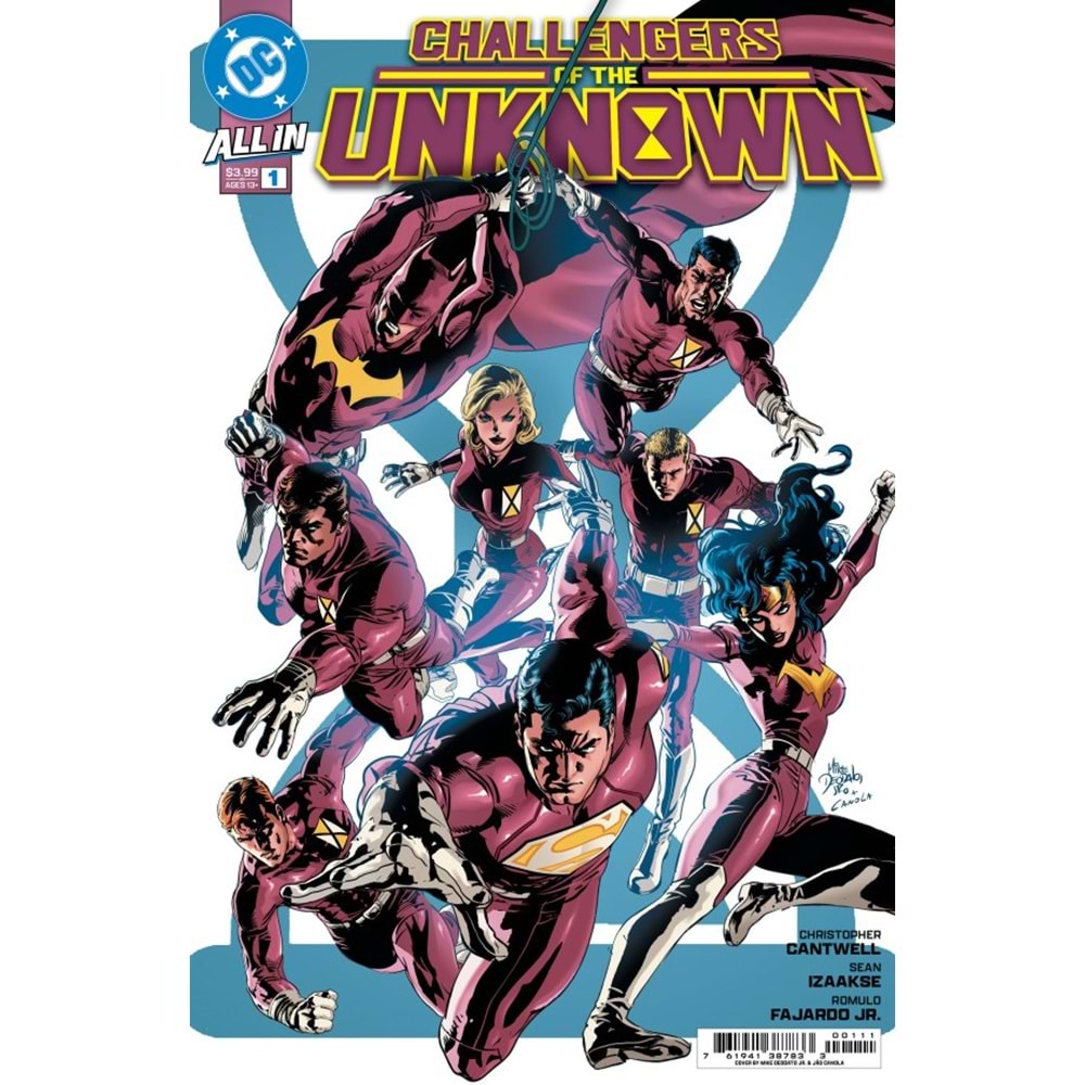 CHALLENGERS OF THE UNKNOWN (2024) #1-5 TAM SET