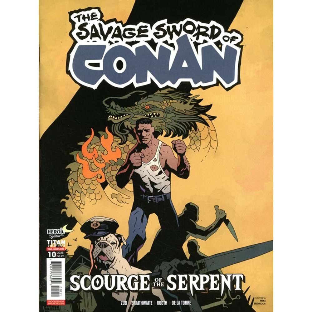 SAVAGE SWORD OF CONAN # 10 COVER A MIKE MIGNOLA