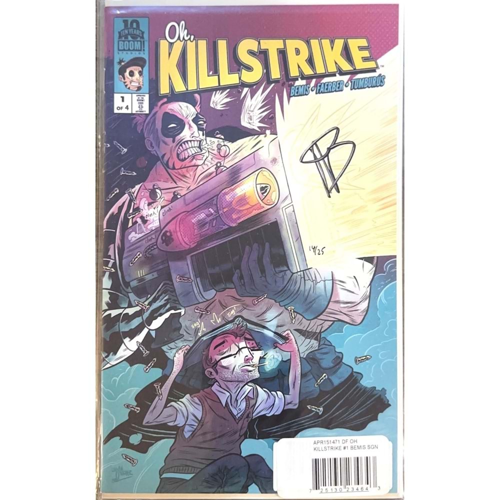 DF KILLSTRIKE # 1 MAX BEMIS İMZALI SERTİFİKALI