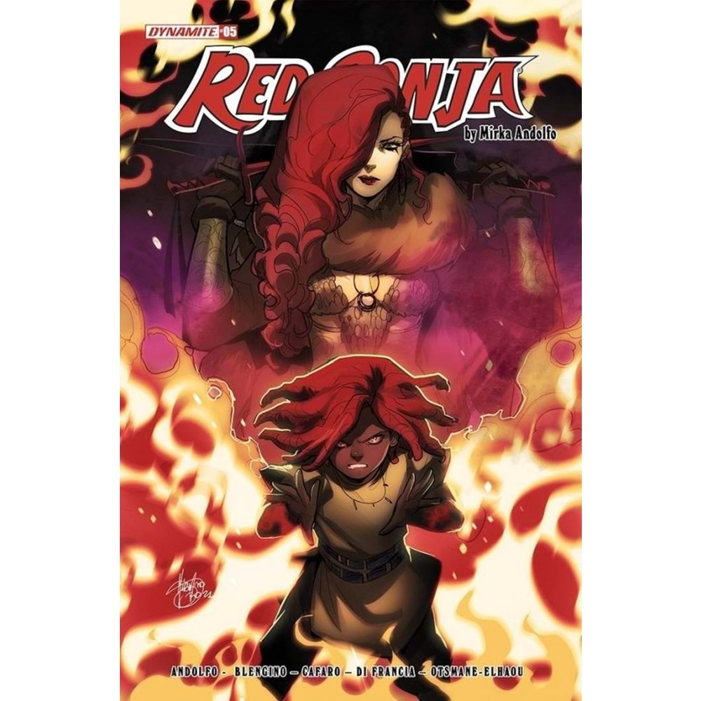 RED SONJA (2021) # 5 COVER A ANDOLFO