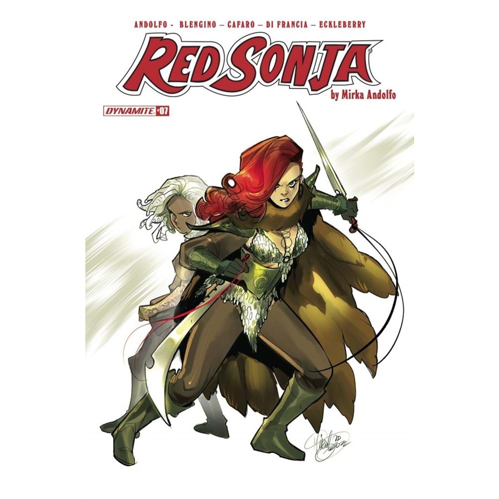 RED SONJA (2021) # 7 COVER A ANDOLFO