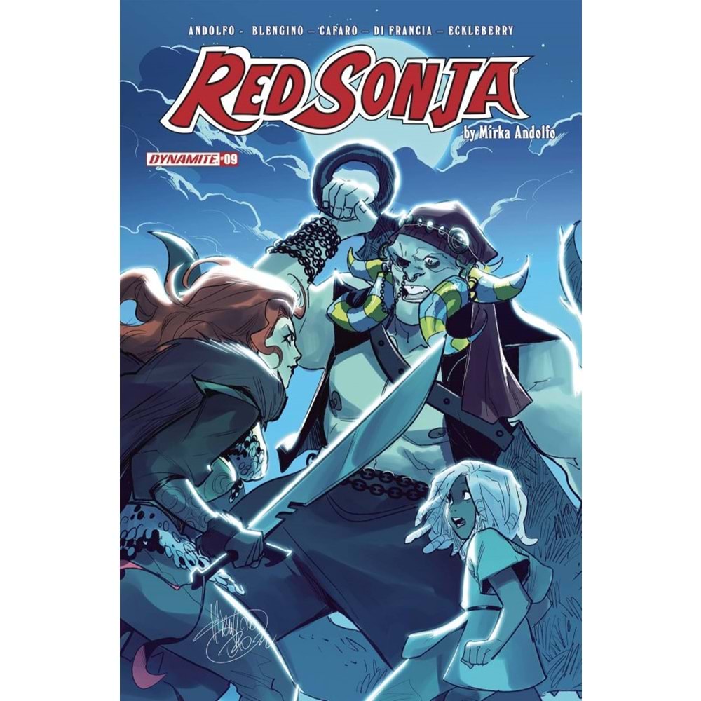 RED SONJA (2021) # 9 COVER A ANDOLFO