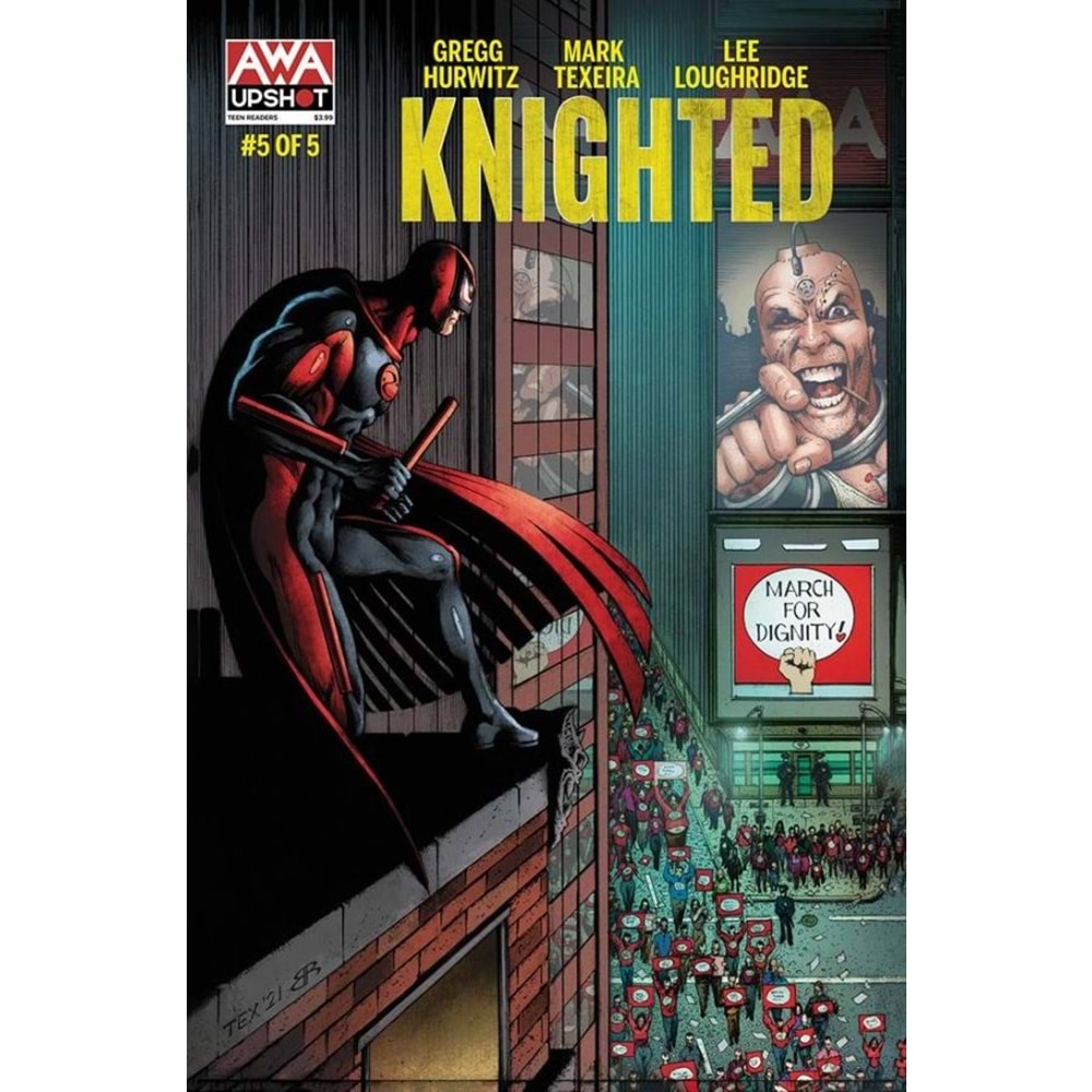 KNIGHTED # 5 (OF 5) COVER A MARK TEXEIRA
