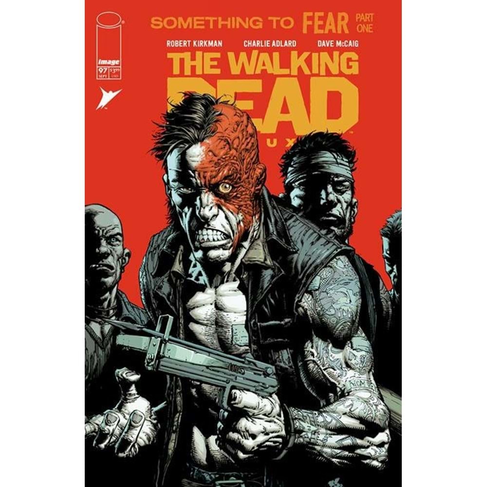 WALKING DEAD DELUXE # 97 COVER B CHARLIE ADLARD & DAVE MCCAIG VARIANT