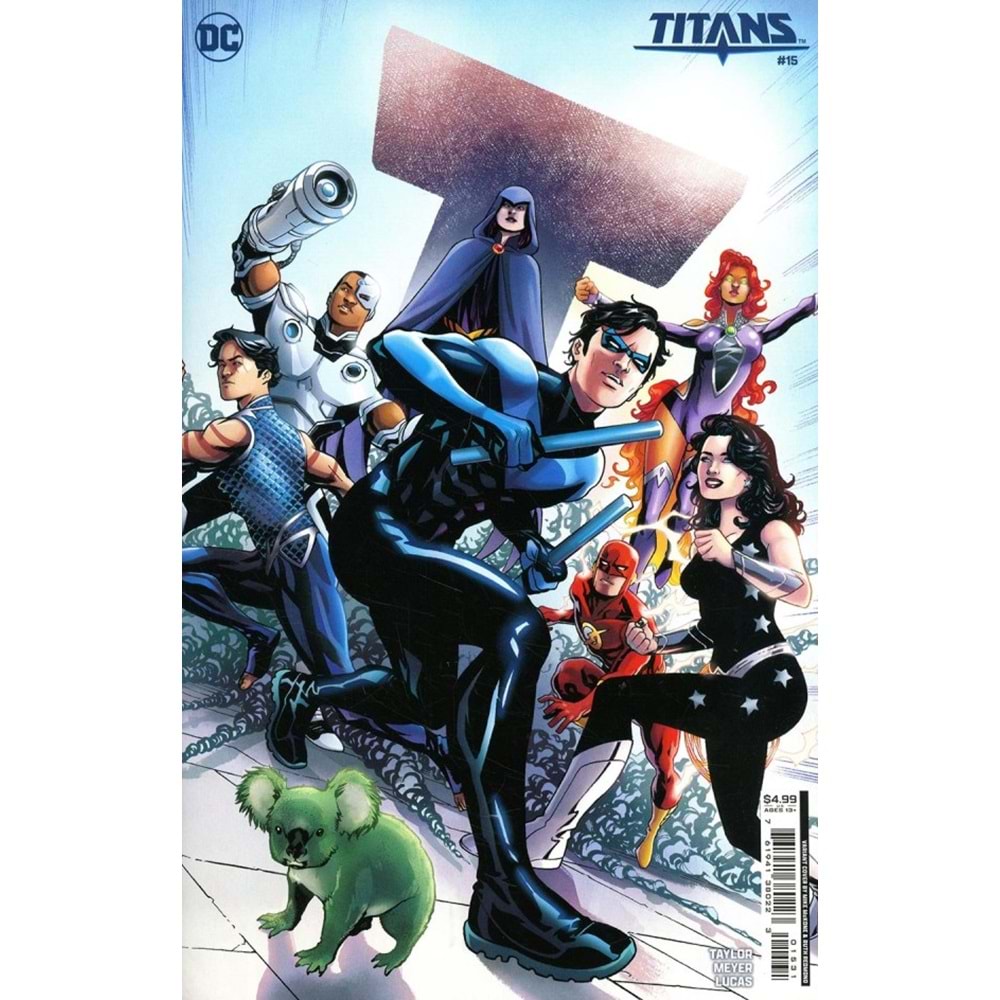 TITANS (2023) # 15 COVER C MIKE MCKONE CARD STOCK VARIANT