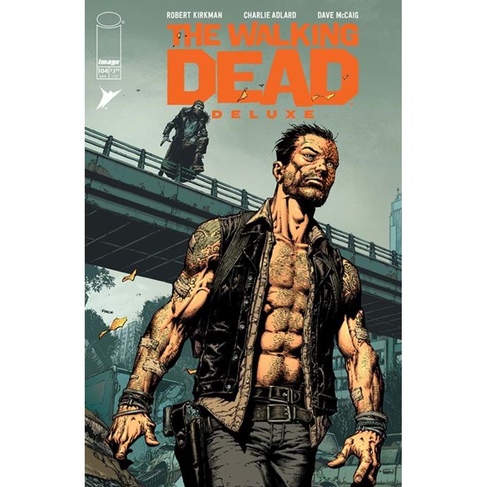 WALKING DEAD DELUXE # 104 COVER A DAVID FINCH & DAVE MCCAIG