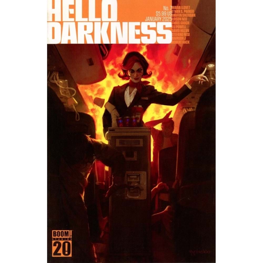 HELLO DARKNESS # 7 COVER A MERCADO