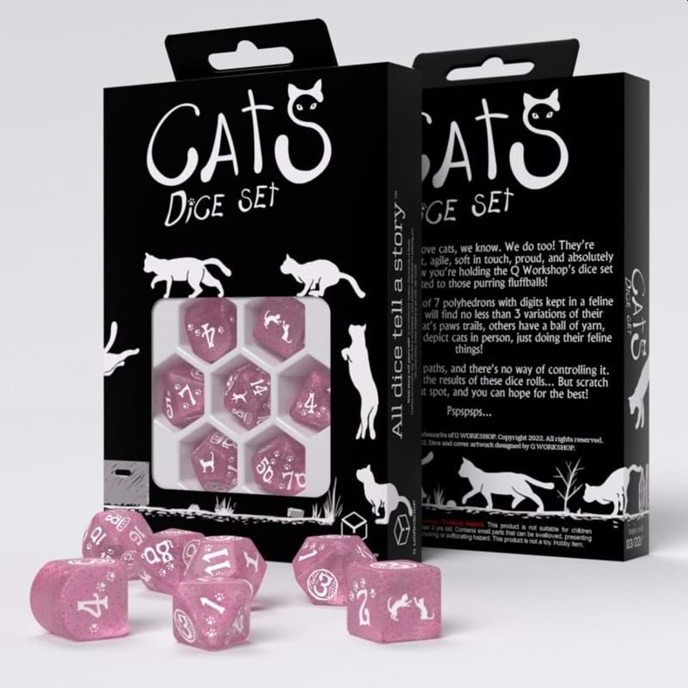 CATS DICE SET 2 - ZAR SETİ