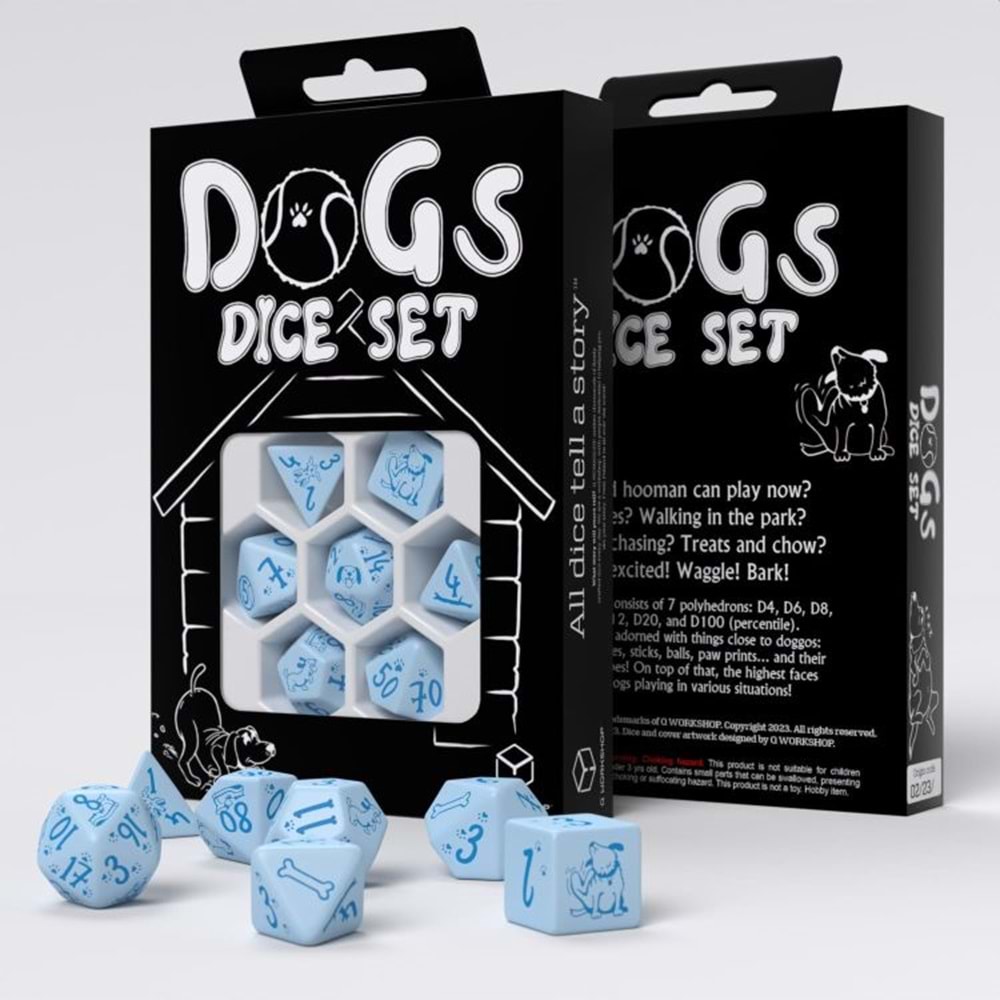 DOGS DICE SET - ZAR SETİ