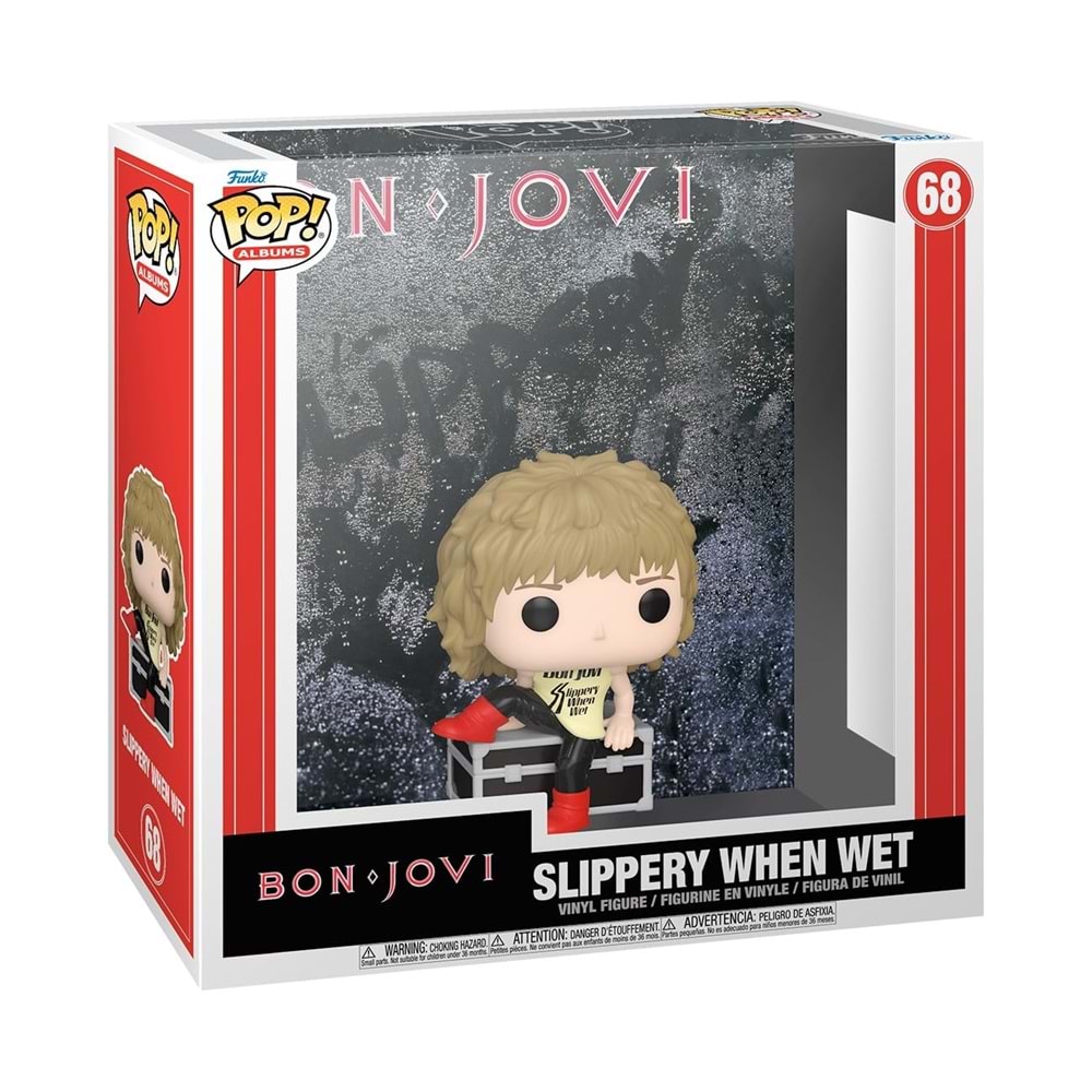 FUNKO POP ALBUMS BON JOVI SLIPPERY WHEN WET 68