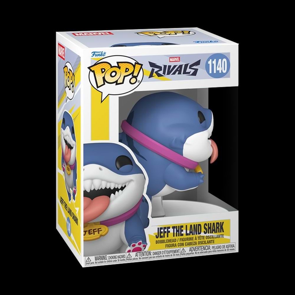 FUNKO POP MARVEL RIVALS JEFF THE LAND SHARK 1140