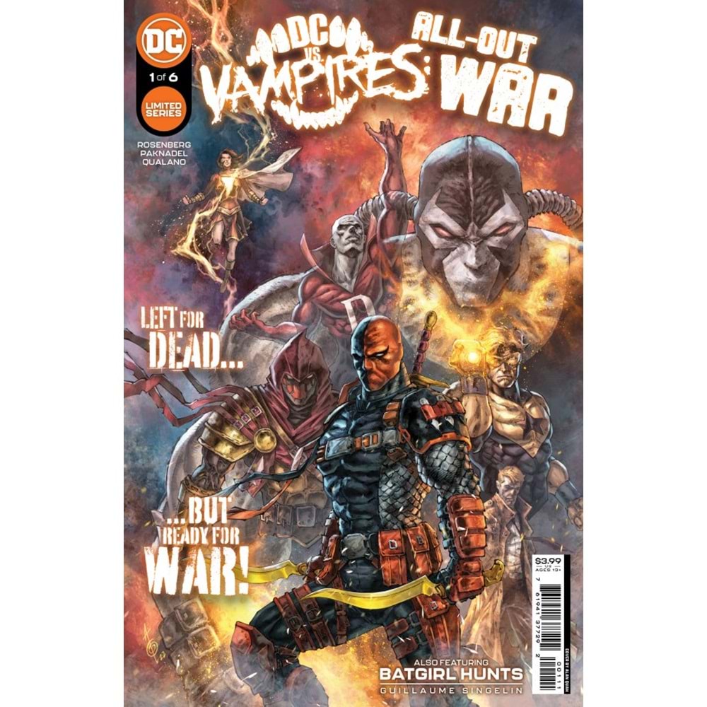 DC VS VAMPIRES ALL-OUT WAR #1-6 TAM SET