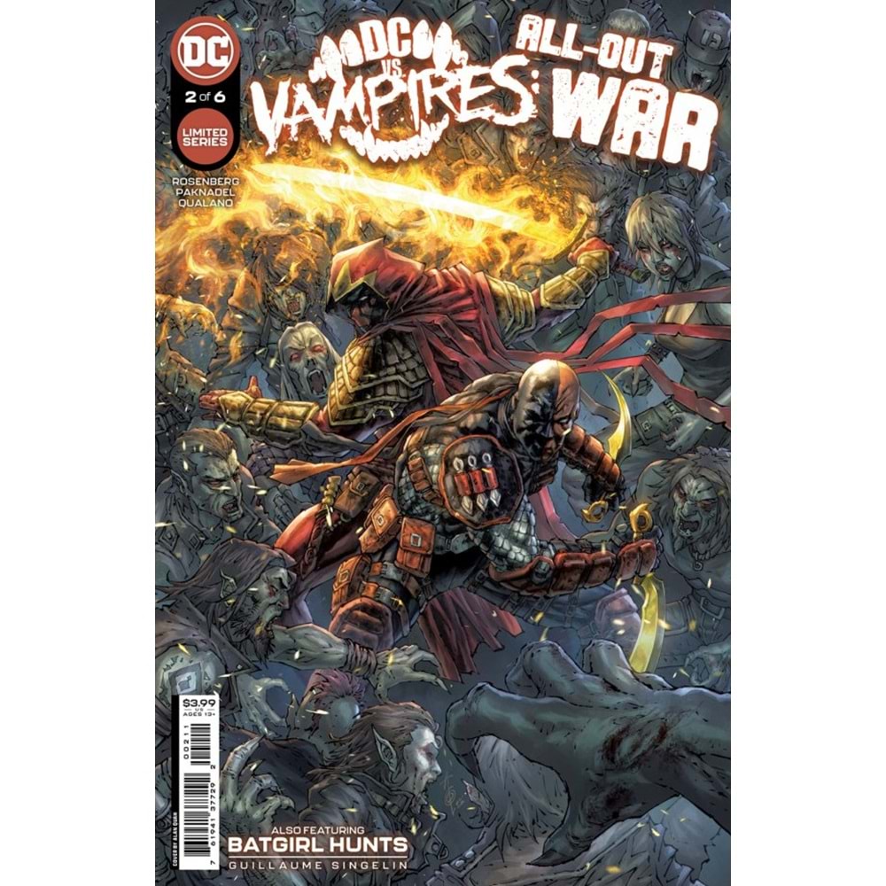 DC VS VAMPIRES ALL-OUT WAR #1-6 TAM SET