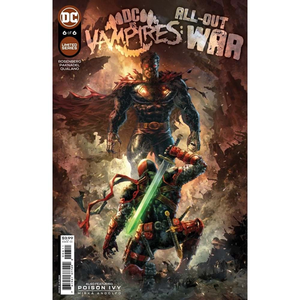 DC VS VAMPIRES ALL-OUT WAR #1-6 TAM SET