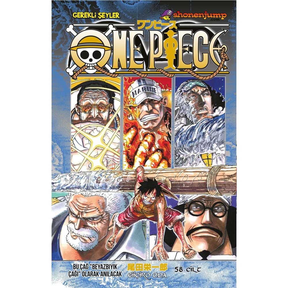 ONE PIECE CİLT 58 BU ÇAĞ BEYAZ BIYIK ÇAĞI OLARAK ANILACAK