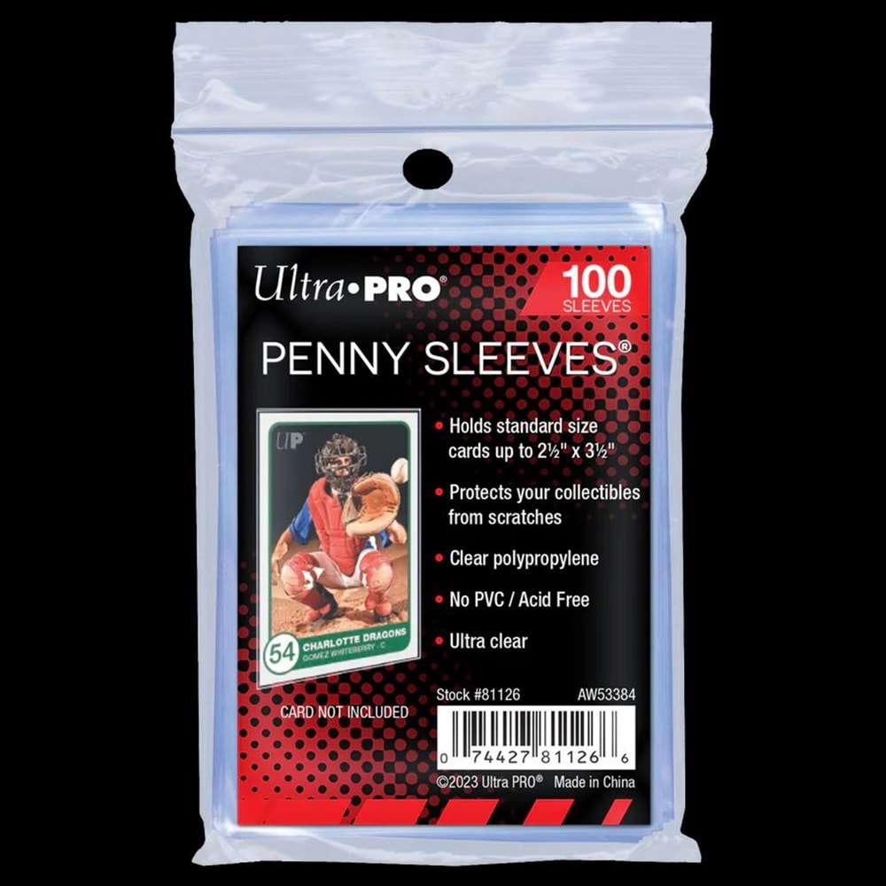 ULTRA PRO 100 PENNY SLEEVES