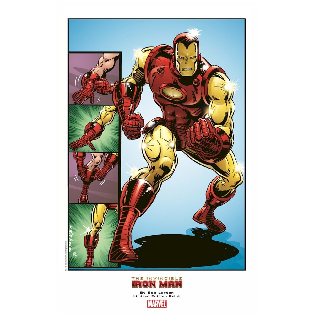 BOB LAYTON ART PRINT 3 BOB LAYTON İMZALI