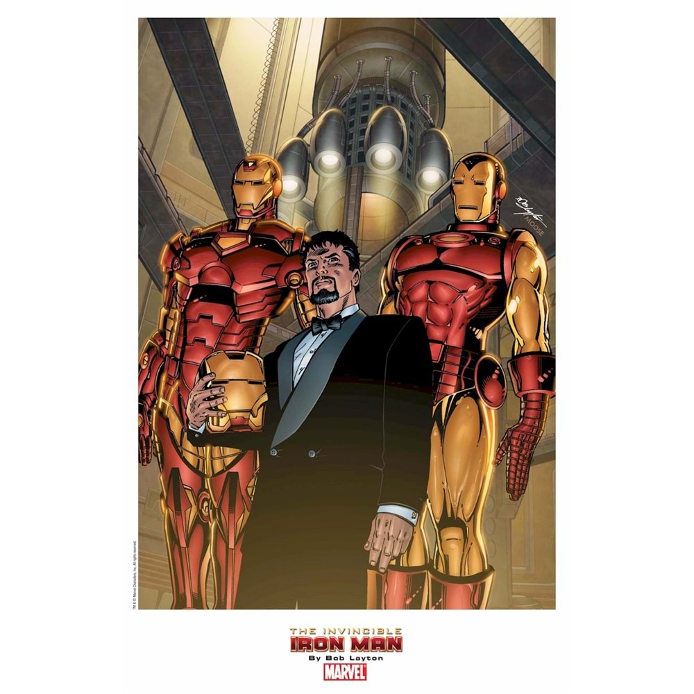 BOB LAYTON ART PRINT 6 BOB LAYTON İMZALI