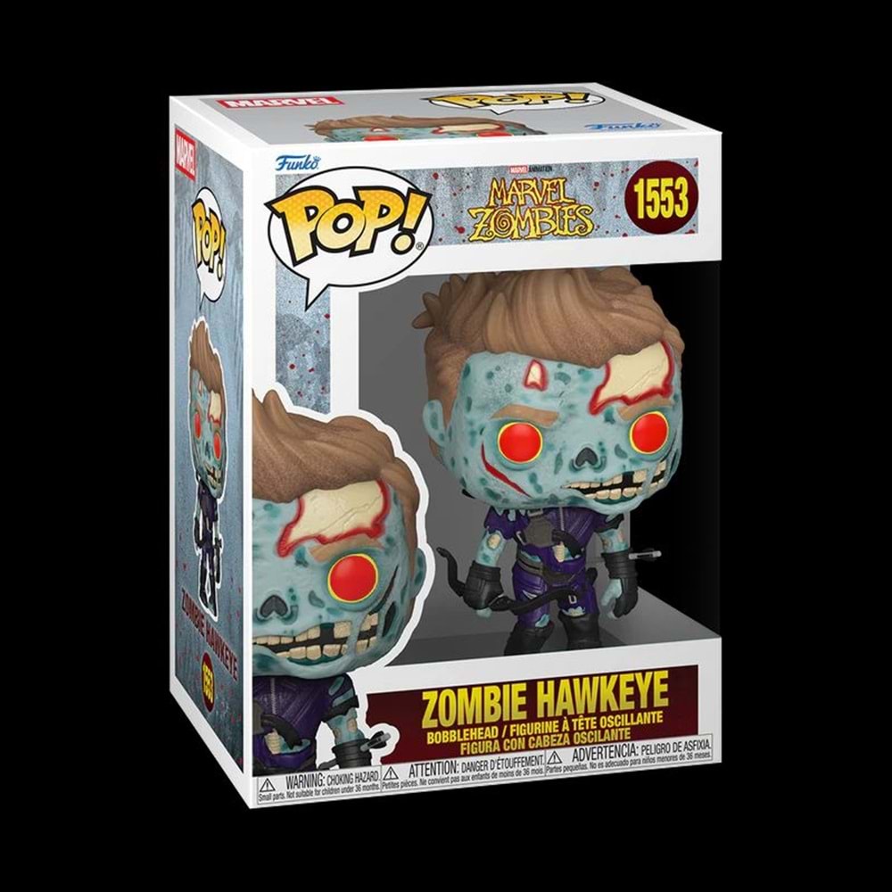 FUNKO POP MARVEL ZOMBIES ZOMBIE HAWKEYE 1553
