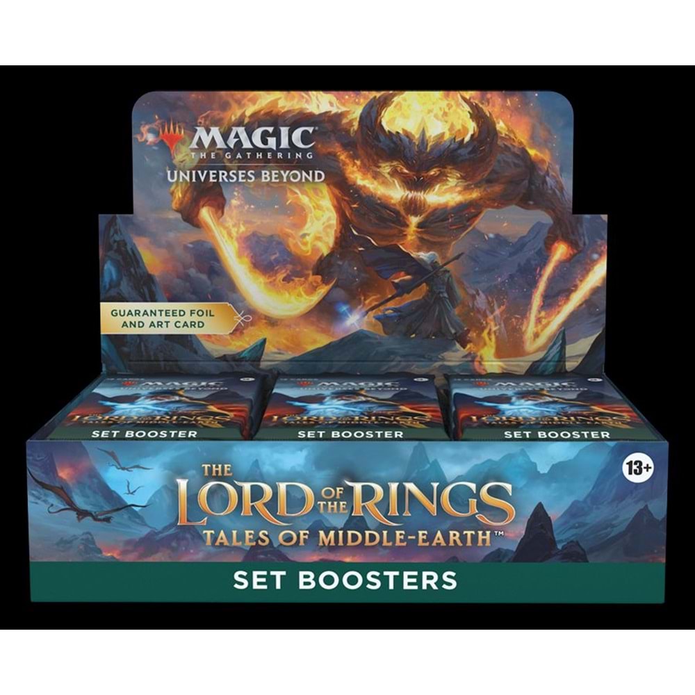 MAGIC THE GATHERING LORD OF THE RINGS TALES OF MIDDLE-EARTH BOOSTER BOX