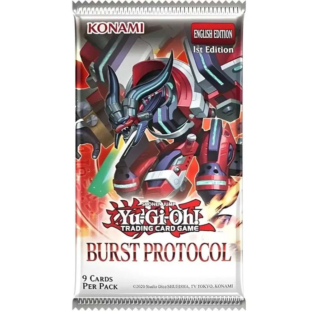 YUGIOH BURST PROTOCOL BOOSTER PACK