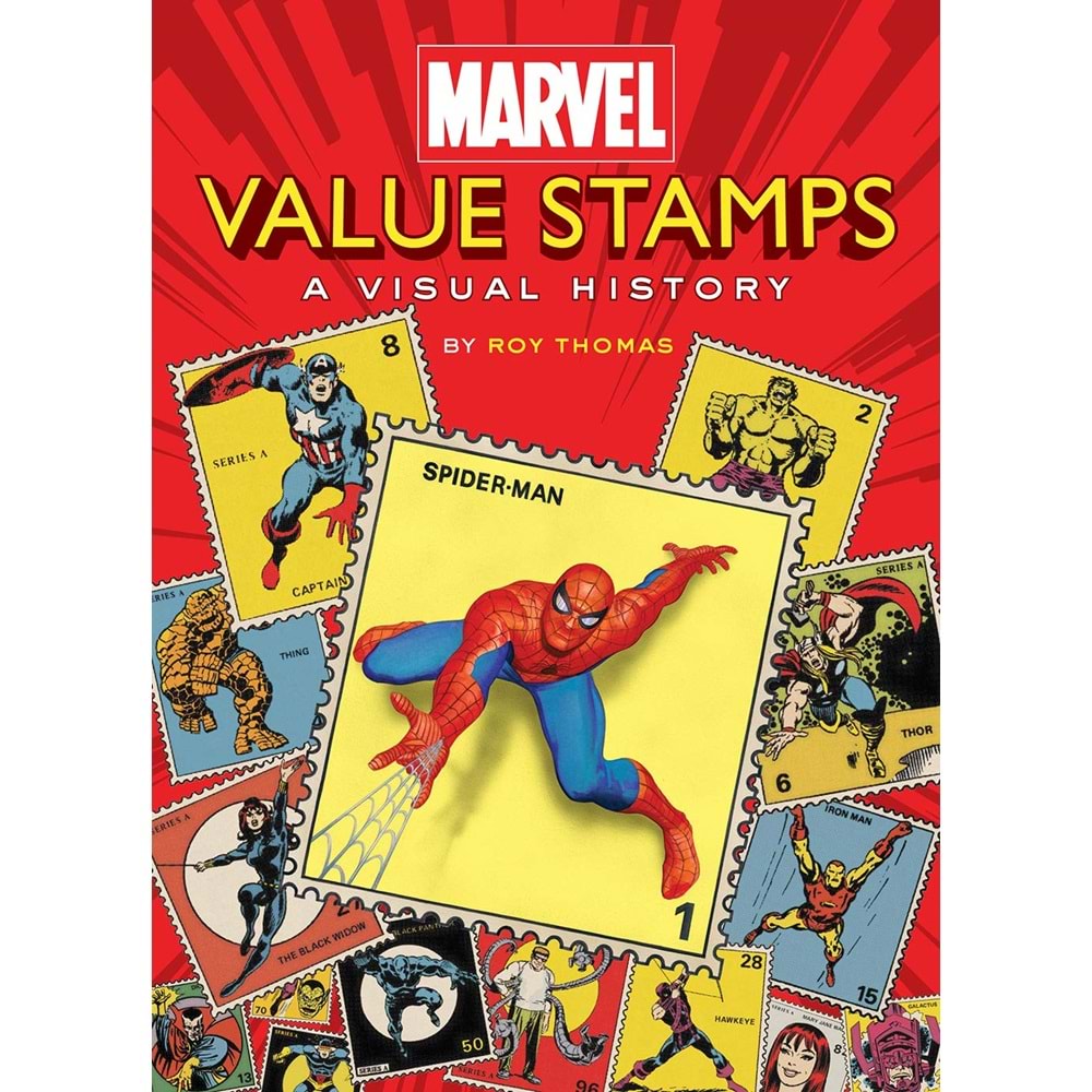 MARVEL VALUE STAMPS A VISUAL HISTORY HC