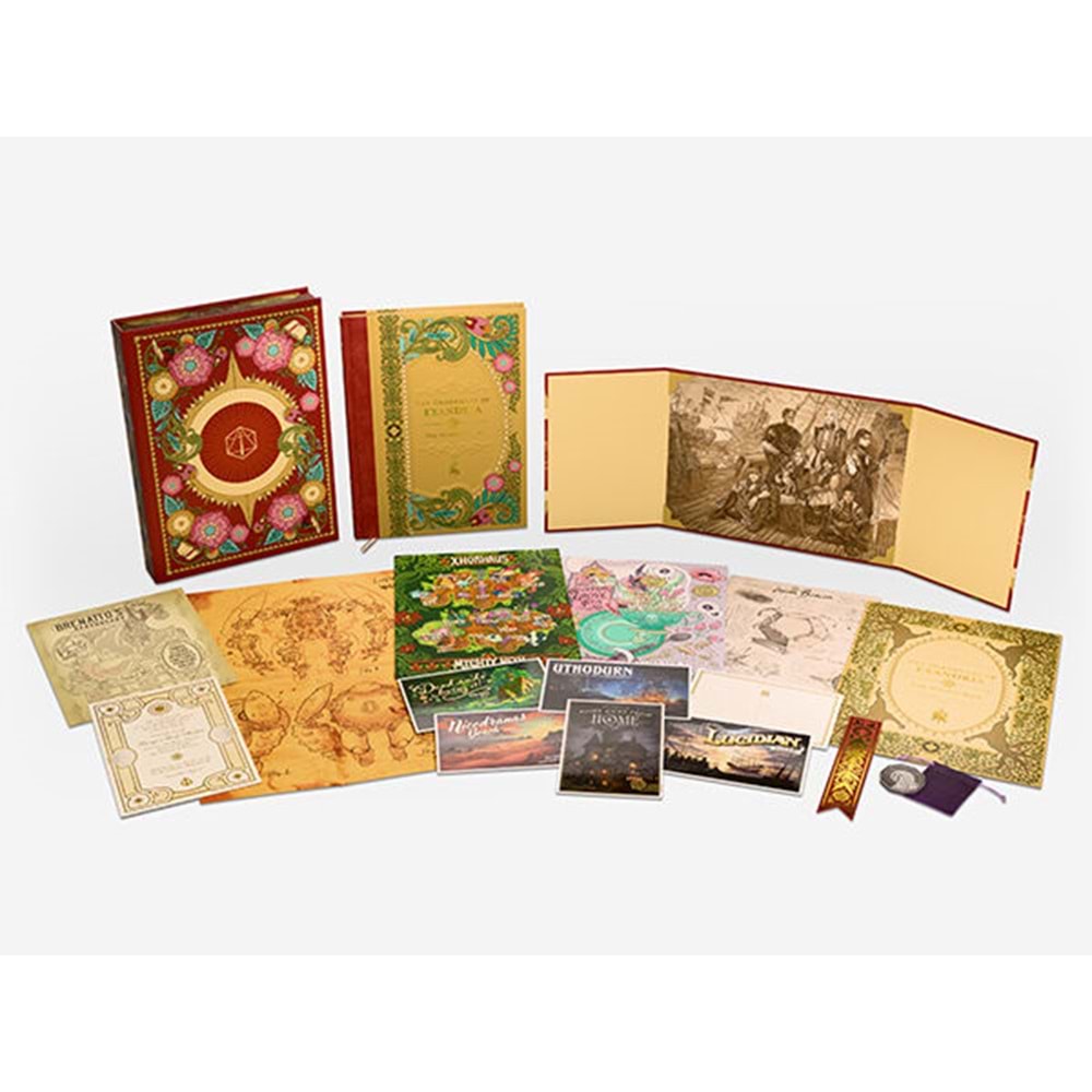 CRITICAL ROLE THE CHRONICLES OF EXANDRIA THE MIGHTY NEIN PART TWO DELUXE EDITION HC