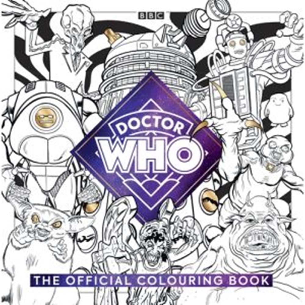 OFFICIAL DOCTOR WHO COLORING BOOK TPB