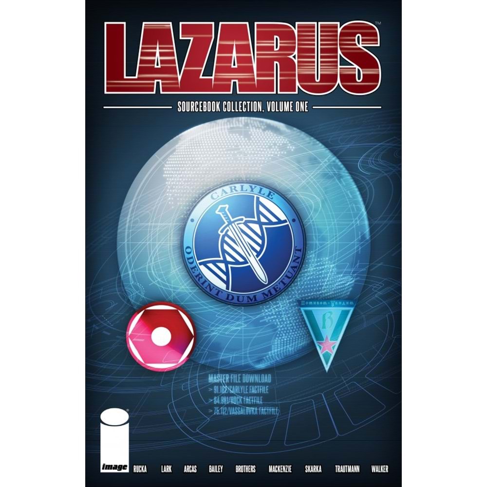LAZARUS THE SOURCEBOOK COLLECTION VOL 1 TPB