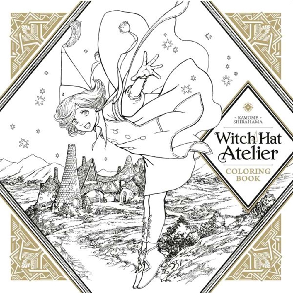 WITCH HAT ATELIER COLORING BOOK TPB