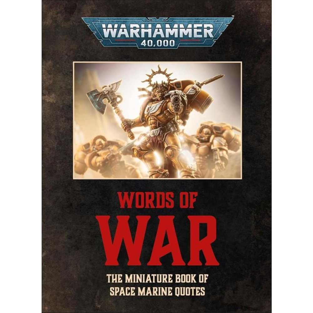 WARHAMMER 40K WORDS OF WAR HC
