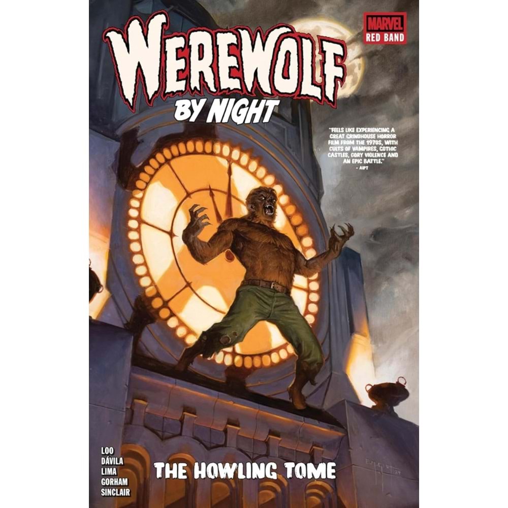 WEREWOLF BY NIGHT RED BAND THE HOWLING TOME TPB