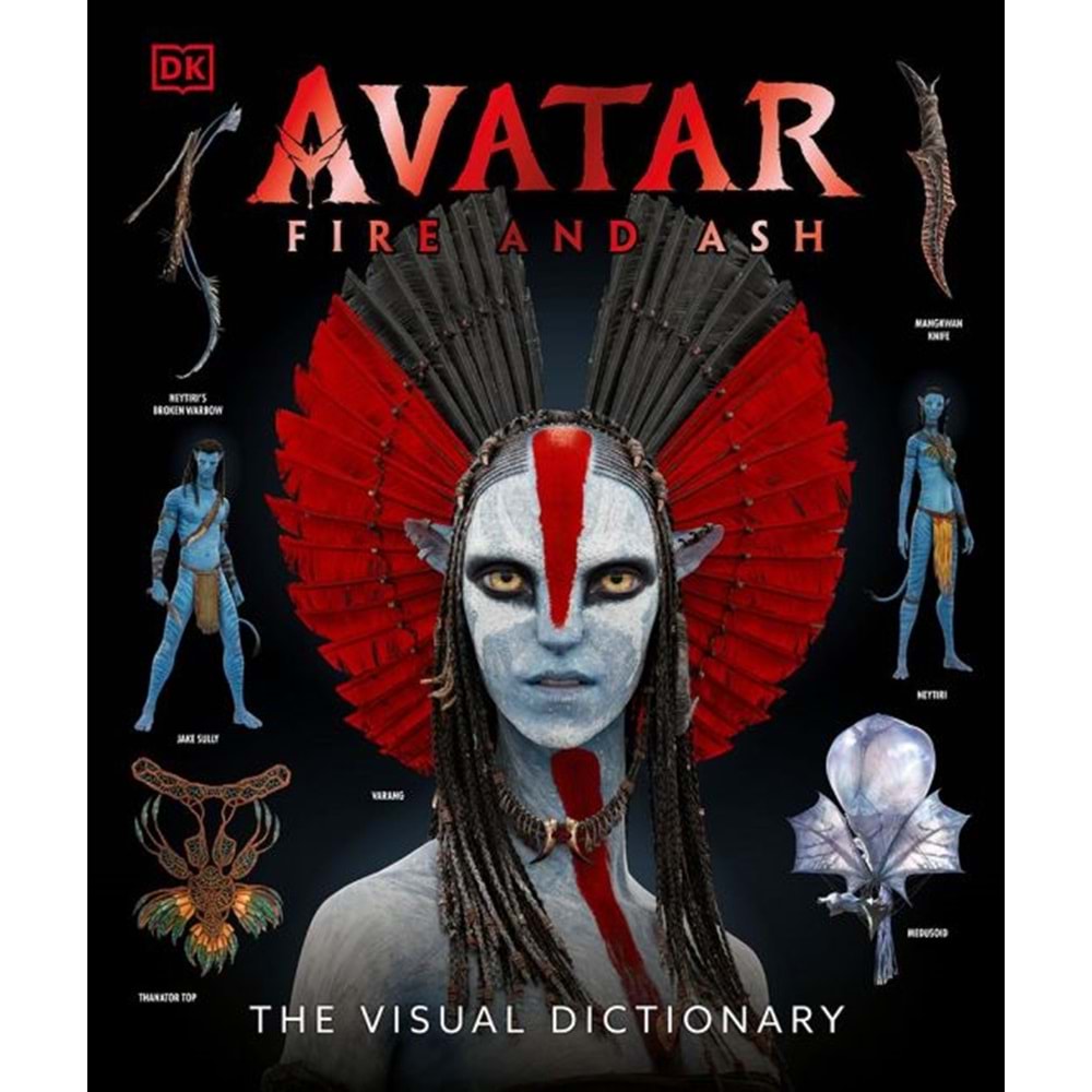 AVATAR FIRE AND ASH THE VISIUAL DICTIONARY HC