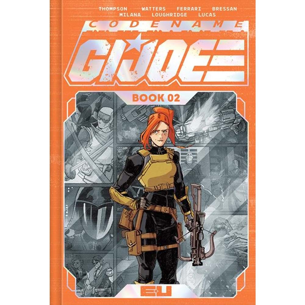 CODENAME GI JOE DELUXE EDITION BOOK 2 HC MARCO FERRARI SPOT FOIL COVER