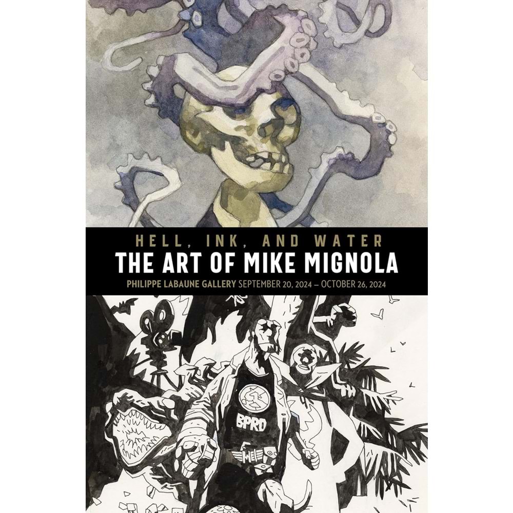 HELL INK AND WATER THE ART OF MIKE MIGNOLA HC