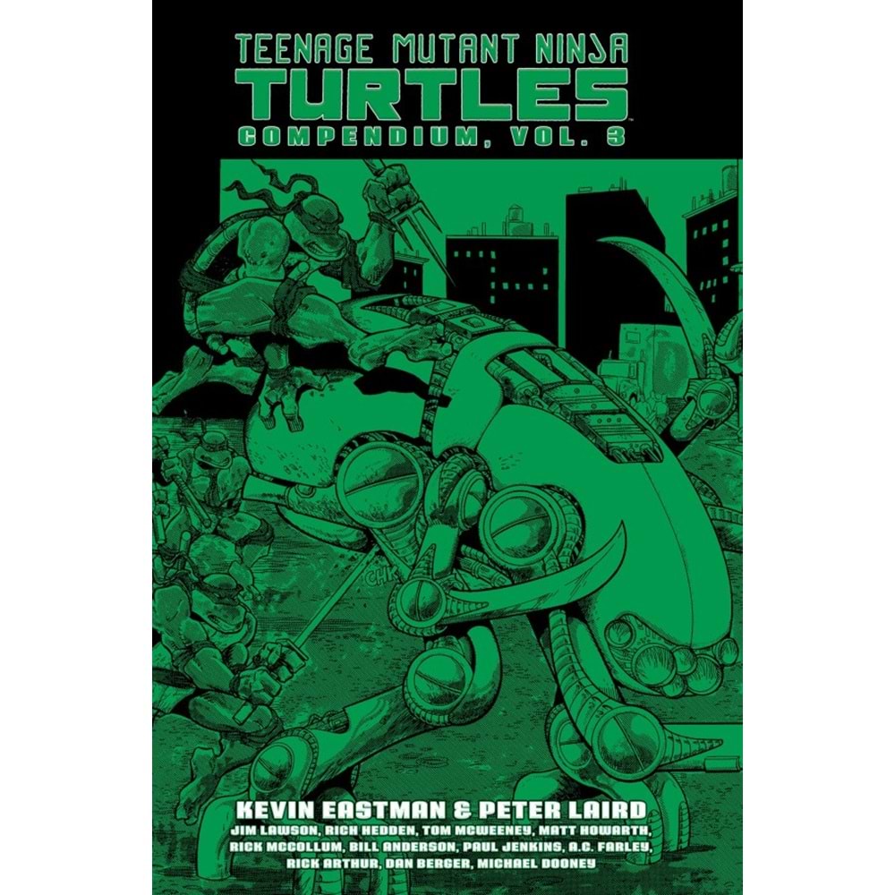TEENAGE MUTANT NINJA TURTLES COMPENDIUM VOL 3 HC