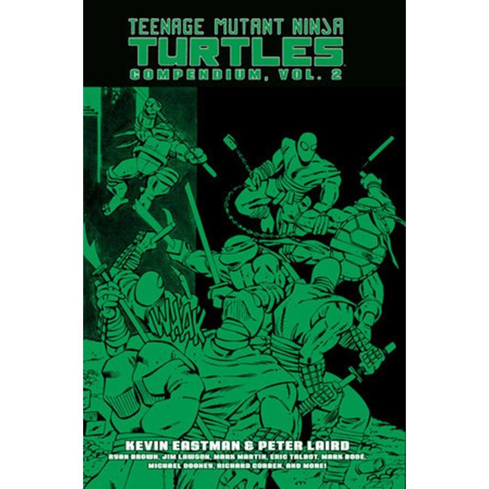 TEENAGE MUTANT NINJA TURTLES COMPENDIUM VOL 2 HC
